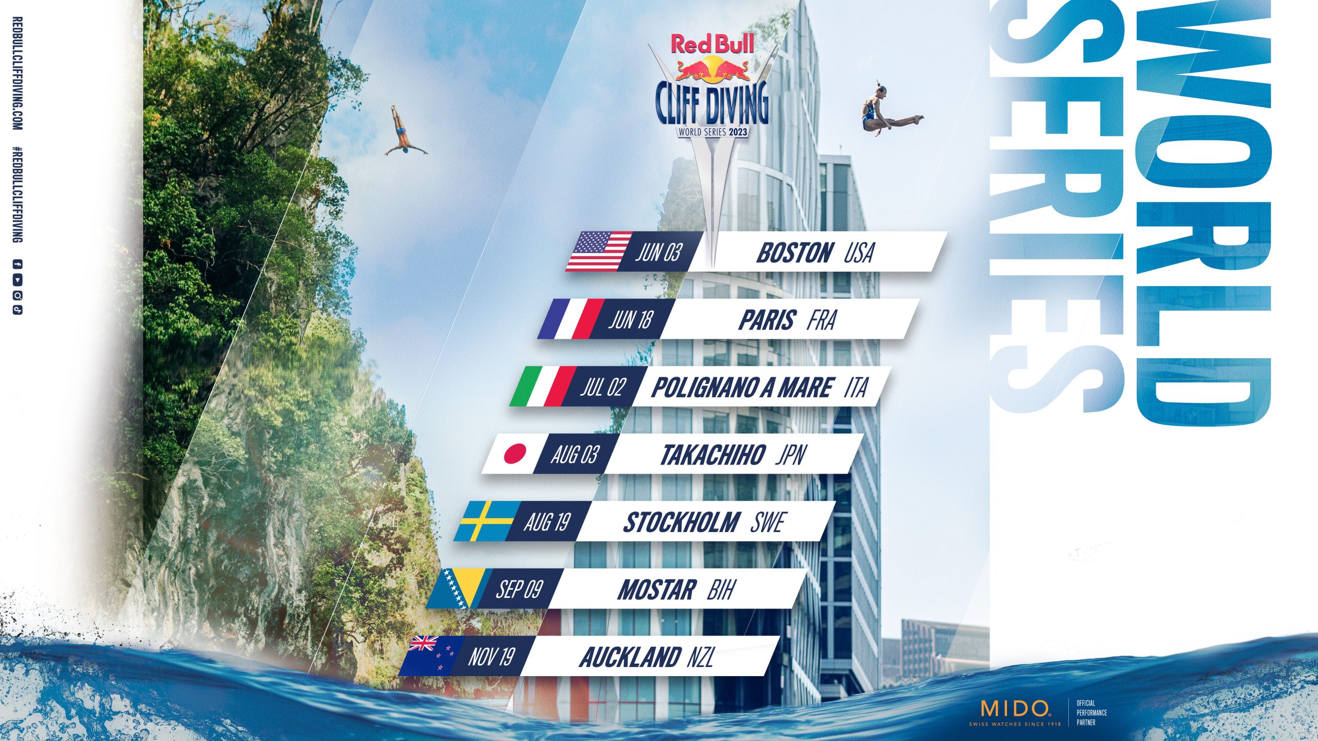 Adventure Magazine 27m Red Bull Cliff Diving World Series comes